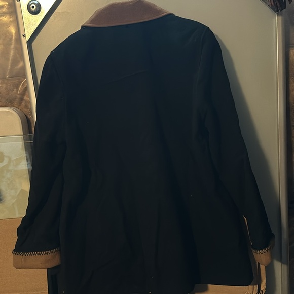 Winter pea style coat - plus size - Picture 6 of 6